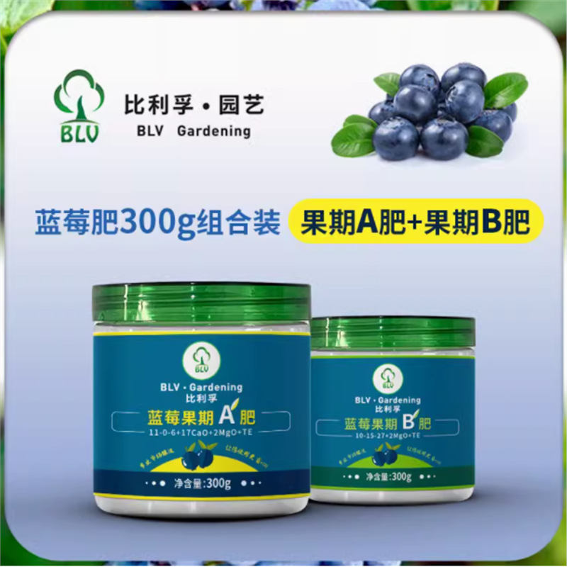 블루베리 열매기 전용 AB비료 [과일기 전용, 쉽게 터지는 달콤하고 큰 과일]