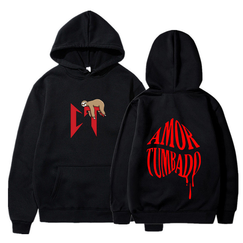 Corridos Tumbados Hoodie 남녀 패션 Natanael Cano 긴 소매 스포츠 후디