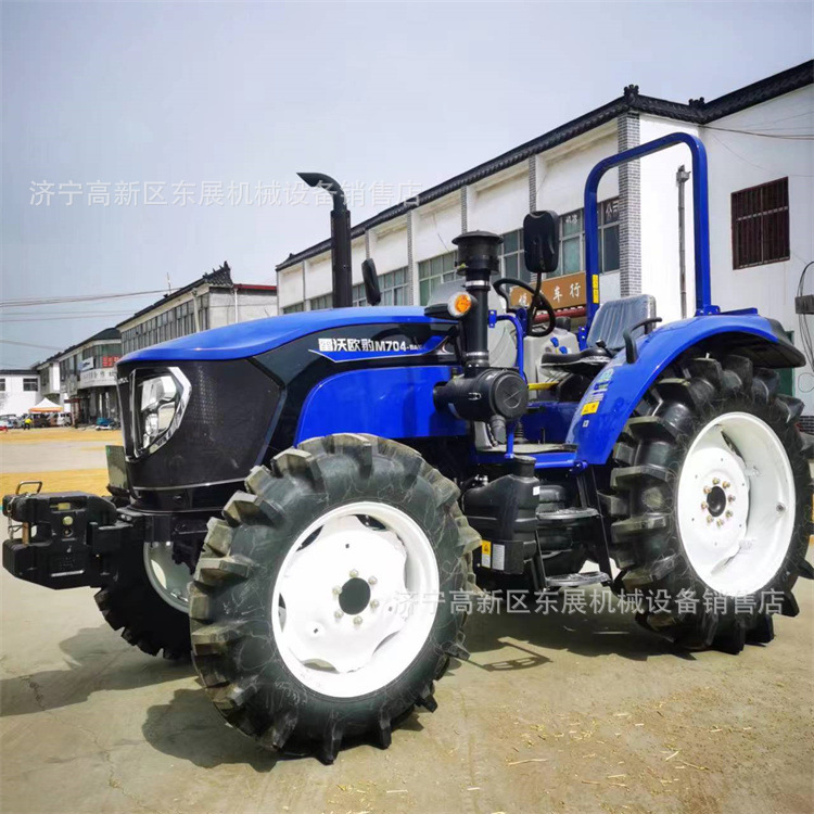 跨境热销雷沃拖拉机 旋耕犁地农用四轮704拖拉机 农用四轮运输车