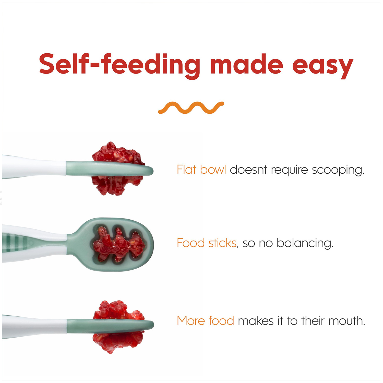 Alimentos suplementarios para bebés autoalimentados, cucharas para bebés, entrenamiento de alimentos suplementarios, puré de arroz, cucharas de pasta de arroz, productos para madres y bebés, cucharas de pasta de arroz, cucharas de pasta de arroz al por mayor