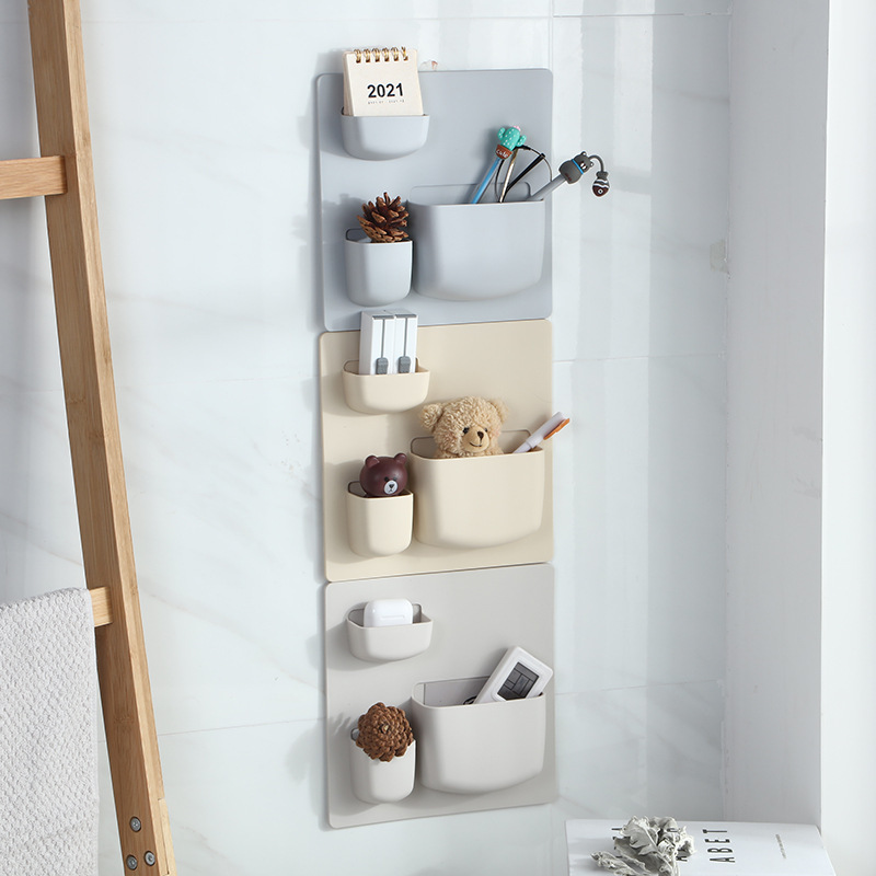 household Paste wall Shelf Shower Room metope Storage rack Free punch Wall hanging Shelf kitchen Shelf