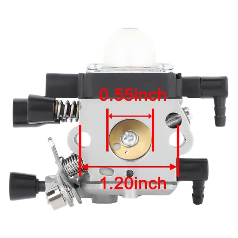 Carburador MM55 MM55C Tiller 4601-120-0600c1q-s202a carbohidrato RB100