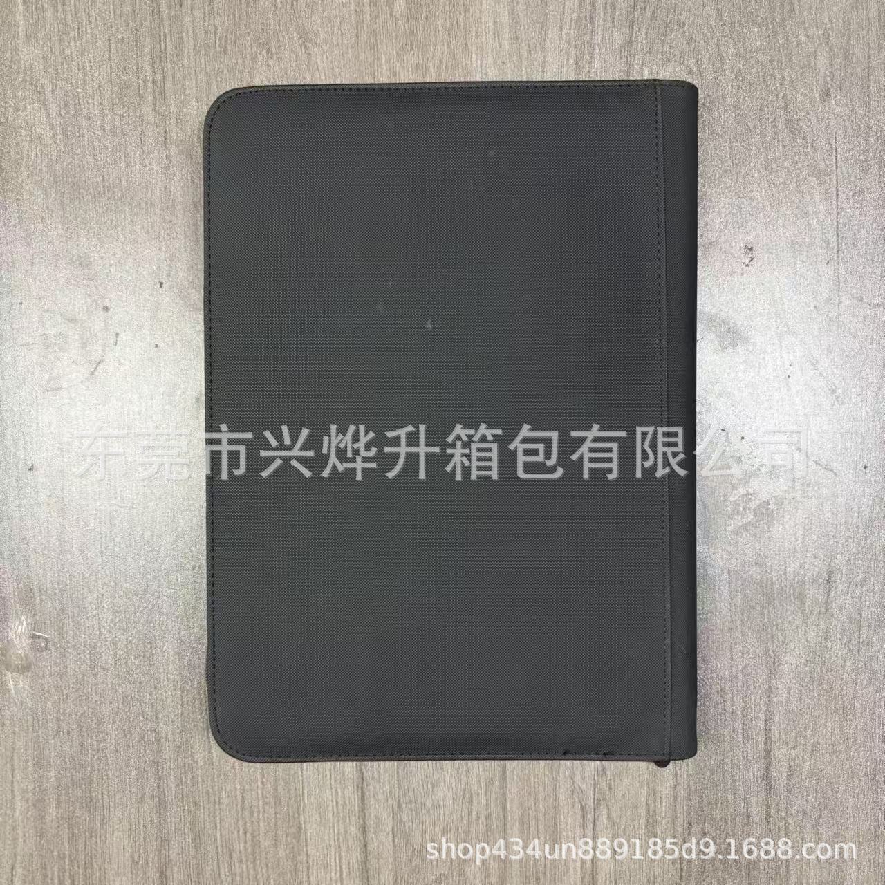 Business-Style Card Holder with Fixed Inner Pages, 9 Standard Card Slots, Solid Color, Can Accommodate 360 Cards, Customizable Color, Pattern, and Logo
