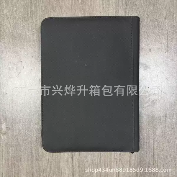 Business-Style Card Holder with Fixed Inner Pages, 9 Standard Card Slots, Solid Color, Can Accommodate 360 Cards, Customizable Color, Pattern, and Logo
