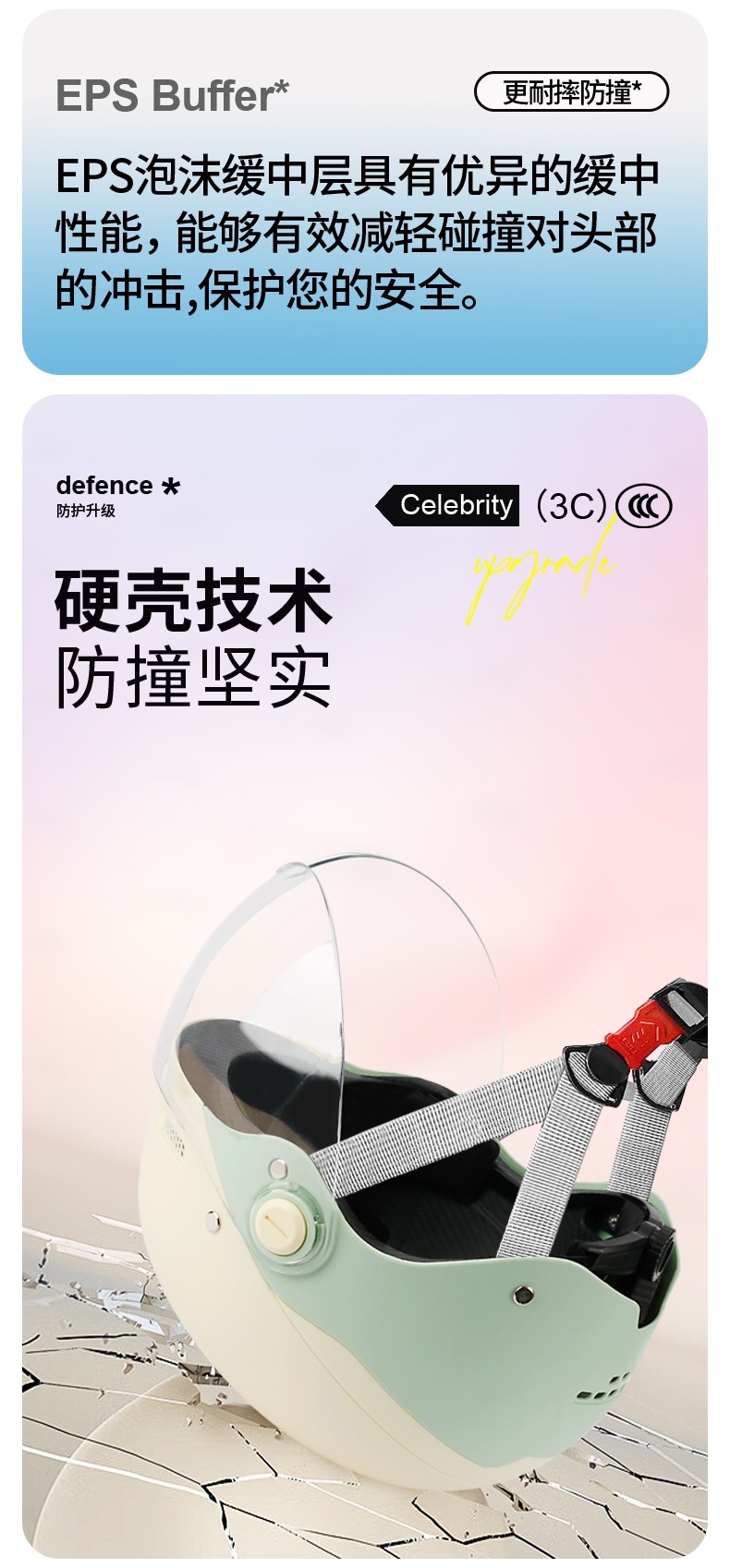 New National Standard 3C Certified Electric Motorcycle Helmet