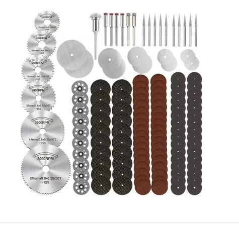 Suministro transfronterizo accesorios de taladro eléctrico traje de hoja de sierra de alta velocidad h2emery rebanada pieza de corte de resina rebanada redonda