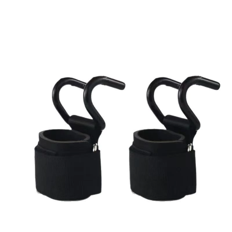 Pull-up artifact assist hook weight lifting hook wrist guard anti-slip hard-pull hook hand guard hand hard-pull grip wrist guard belt