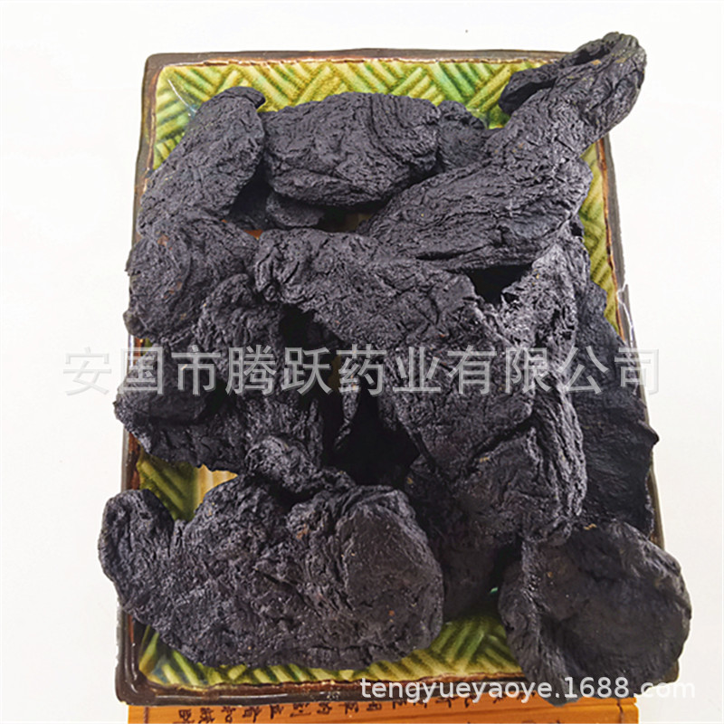 Prepared Rehmannia Root Slices Shu Di Huang 1kg Bag Henan Origin Dried Herb for Decoction and Soup key features