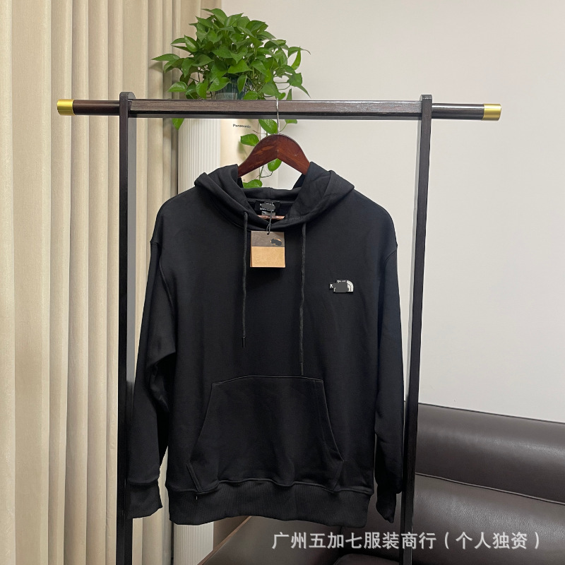 Cross-Border Factory Direct Sales of the Trendy Brand North Face's Classic 360g Hooded Long-Sleeved Casual Sweatshirt for Men and Women