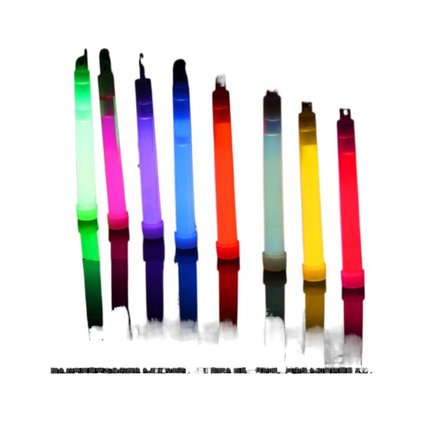 6 -inch hook eight -color fluorescent stick outdoor camp emergency…
