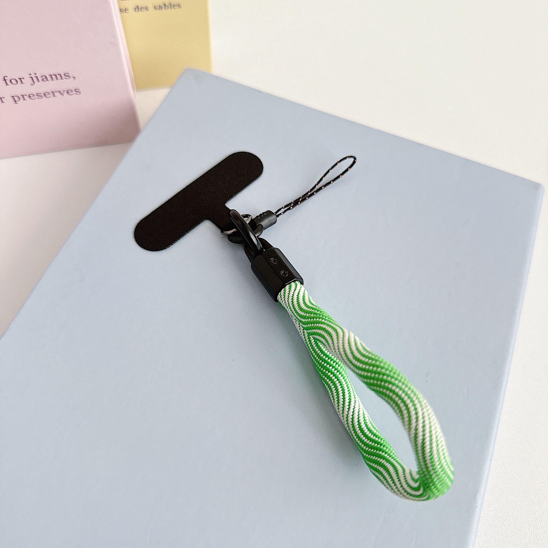 Teléfono móvil de nylon tejido corto con clip multifuncional bolso portátil colgante accesorios colgante universal