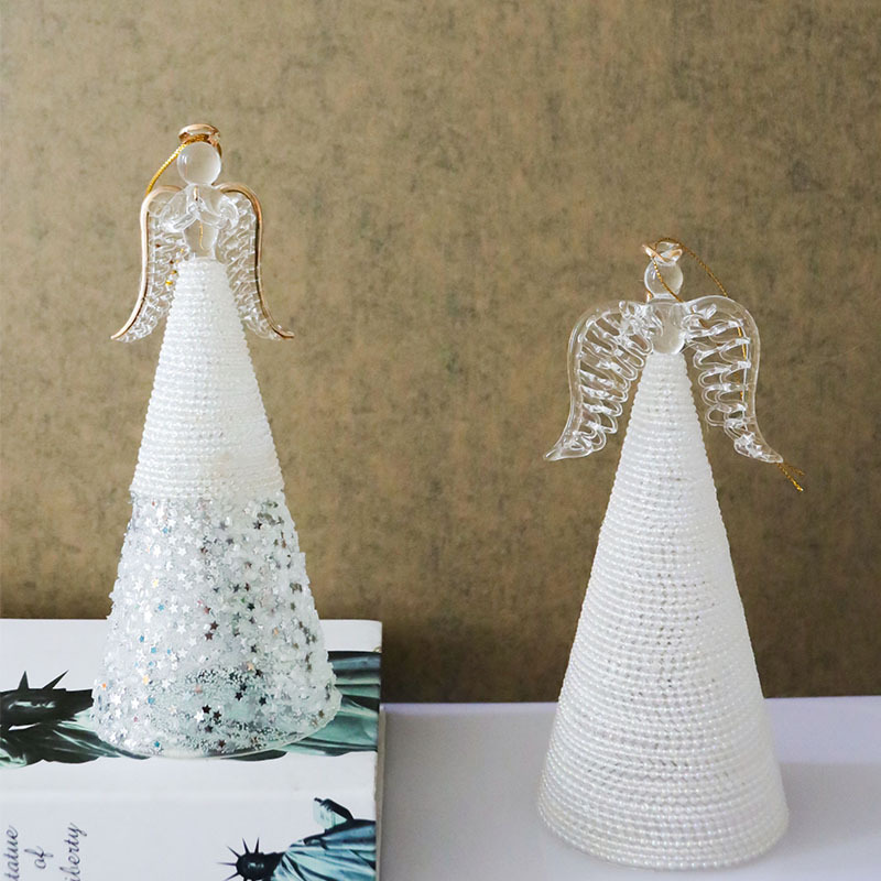 Ángel decoración Nordic ins estilo moderno minimalista alas de cristal estudio sala de estar decoración pantalla