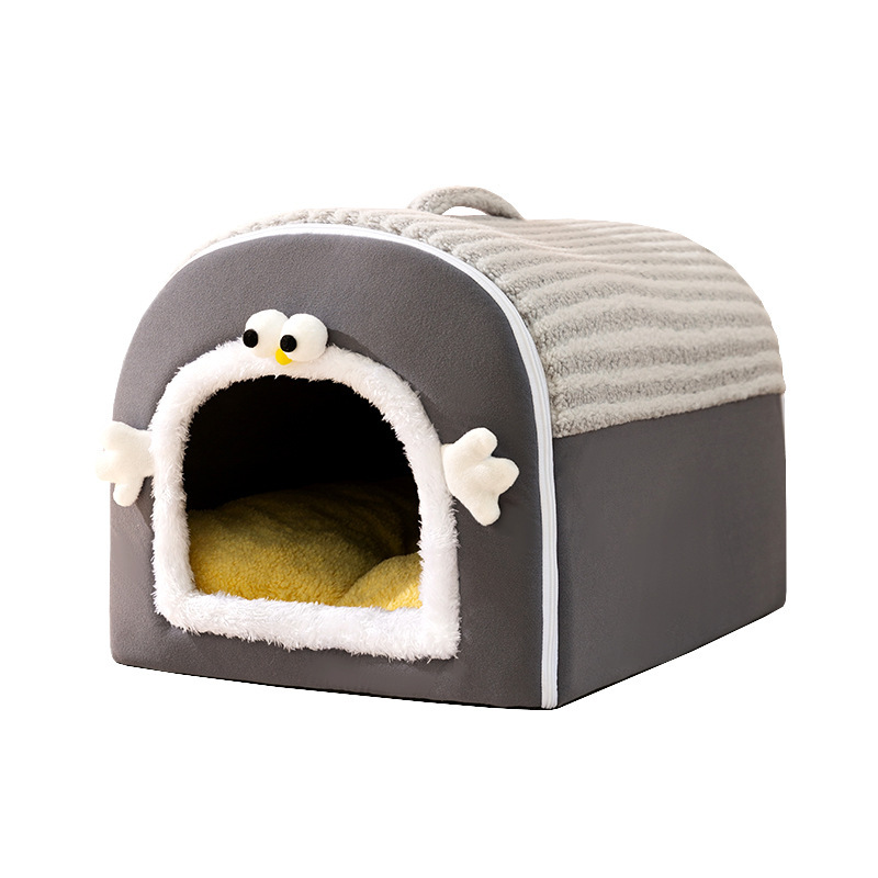 Otoño y invierno, bolsa de arco, ojos grandes, gato lindo, cerrado, cálido, perro, Teddy, perro grande, pelo dorado, mascota