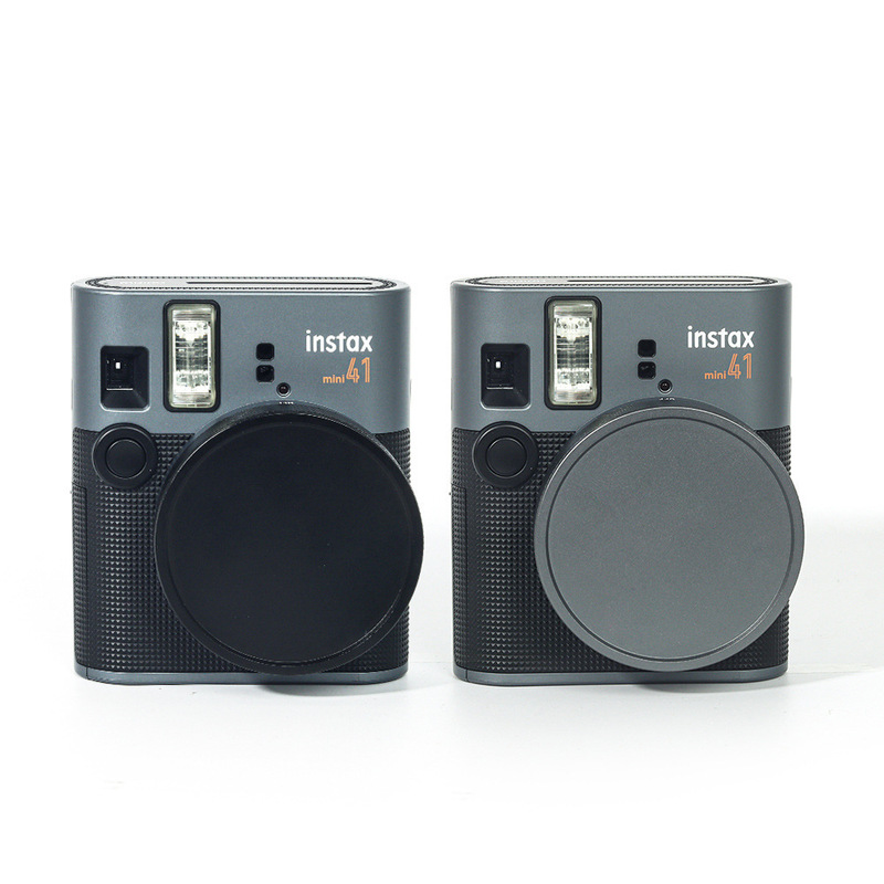 Suitable for Polaroid Mini41 Lens Cover, Aluminum Alloy, Stable and Non-Removable Camera Cover, Protective Cover, New Accessories Suitable for Polaroid Mini41 Lens Cover, Aluminum Alloy, Stable and Non-Removable Camera Cover, Protective Cover, New Accessories