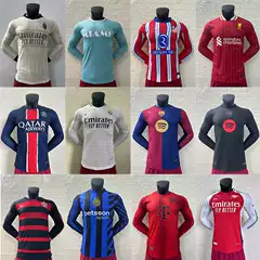 National team football jersey long sleeved Argentina France Germany Real Madrid Barcelona Arsenal Liverpool club jersey