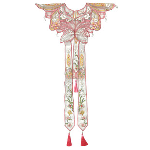 Ming-Style Hanfu Cloud Shoulder Butterfly Embroidery New Chinese-Style Academic Gown with Mamian Skirt and Shawl, Fashionable Versatile Accessory with a National Style