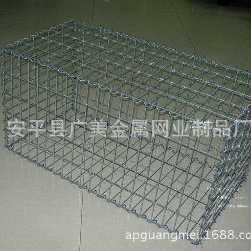 广美生产热镀锌电焊石笼网电镀锌电焊石笼网