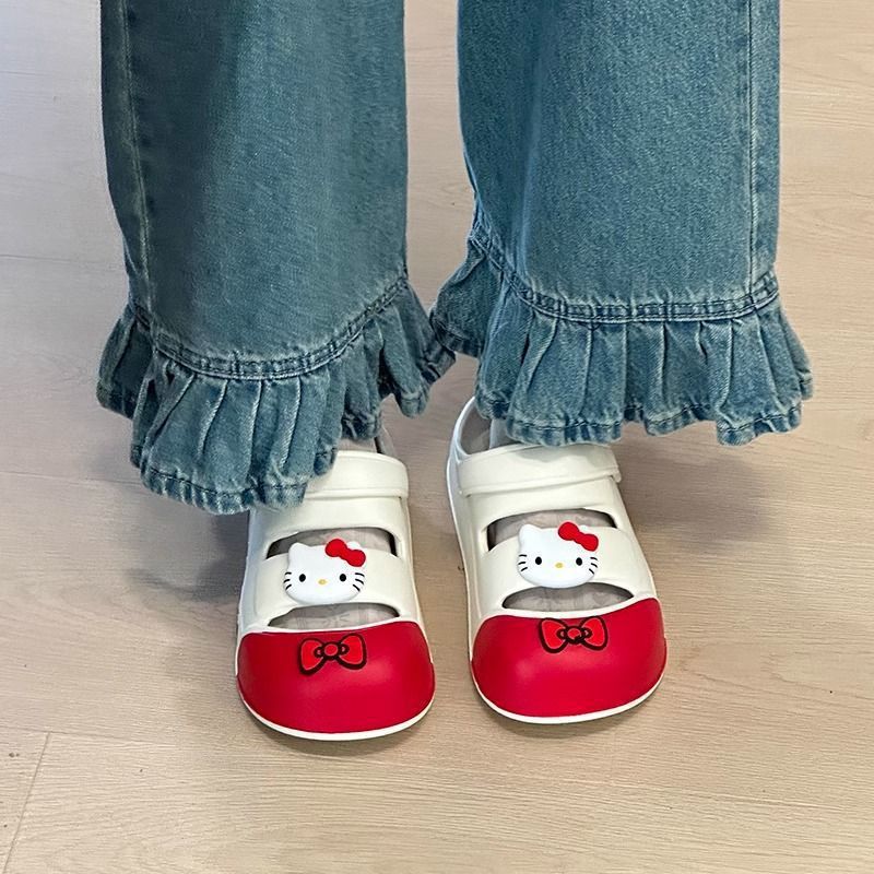 Sandalias de verano 2024, suela gruesa y blanda, cómodas y elegantes