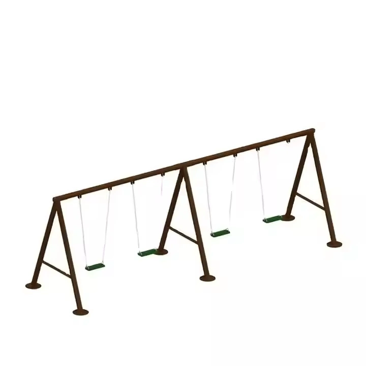 Уличный парковый качели для компании с заменяемым сиденьем