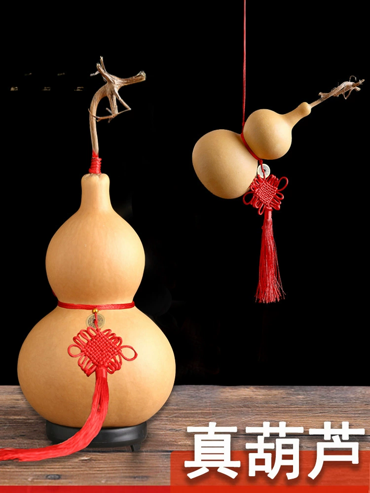 Подвески из тыквы большие и маленькие с головным краном для украшения открытая деревянная тыква для гостиной