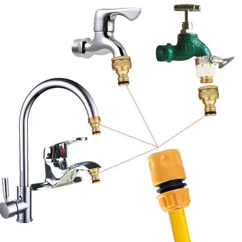 Directly supplied by the manufacturer, thickened and reinforced explosion-proof water hose for home use, car washing water gun, vegetable watering and cleaning tool, spray gun connector
