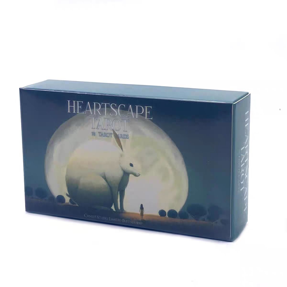 Cartas de jogo tarot heartscape em inglês para festas e lazer_voghion.com