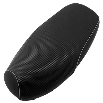 Suitable for Electric Vehicle Seat: Motorcycle cushion - three-dimensional-black-square-flank-style-s