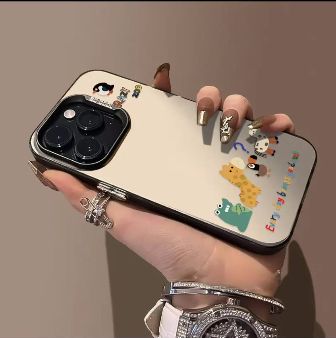 Nueva creatividad aplicable funda para teléfono móvil iphone16 Apple 15promax/14 caja de aire anti-caída 13pro12 yuanes 11