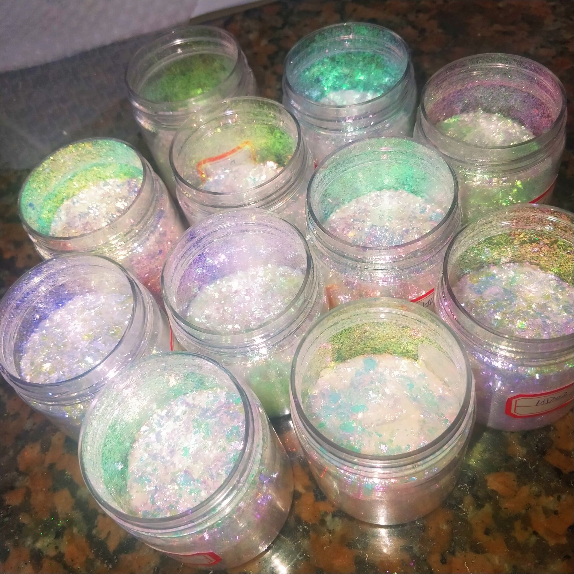 批发超亮云锦粉光学变色龙云母粉偏光变色龙极光欧泊云锦粉 1g