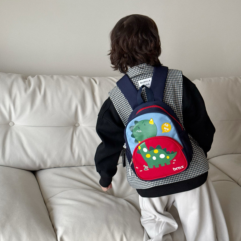 Mochila para niños de 2 a 5 años de edad, jardín de infantes, dibujos animados, niños lindos, niñas, mochila para la escuela, mochila para dinosaurios