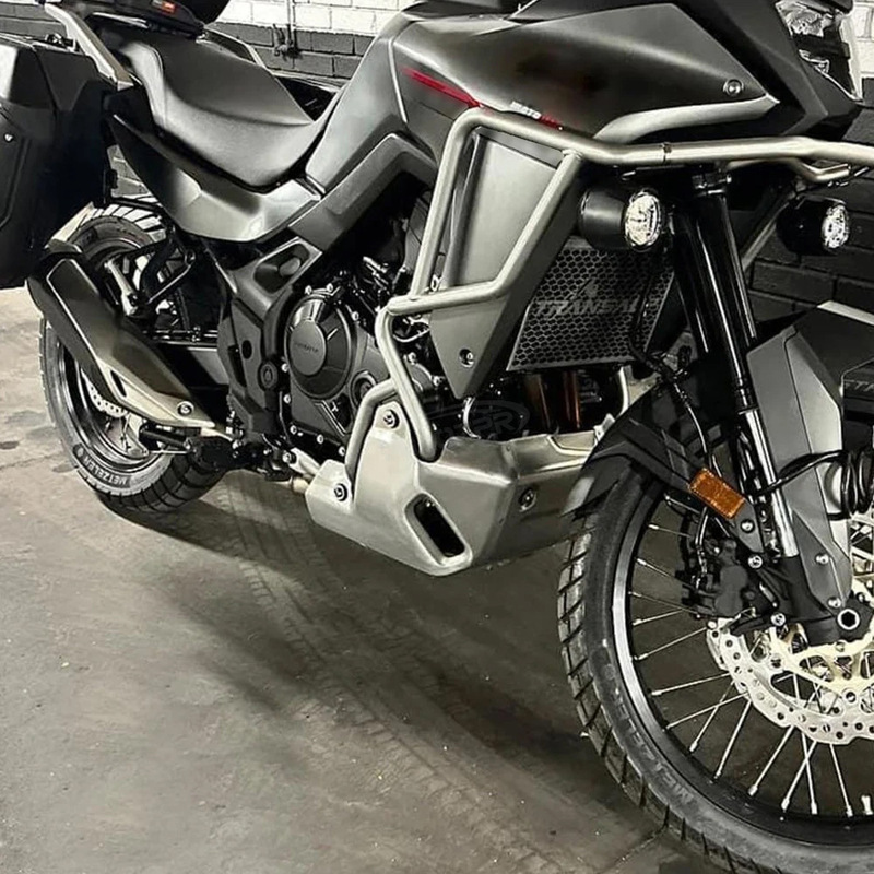 ホンダxl 750 TRANSALP 2023-2024オートバイバンパー部品アルミ製アンダーガードに適用|undefined