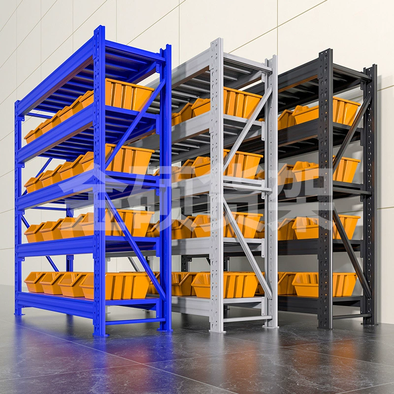 Полки для хранения стеллажей для хранения бытовых многоэтажных экспресс-складских промышленных тяжелых усиленных сверхпрочных несущих железных стеллажей