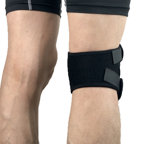 Patella strap sports knee support for men, basketball running injury, patella compression support, fitness knee meniscus protection