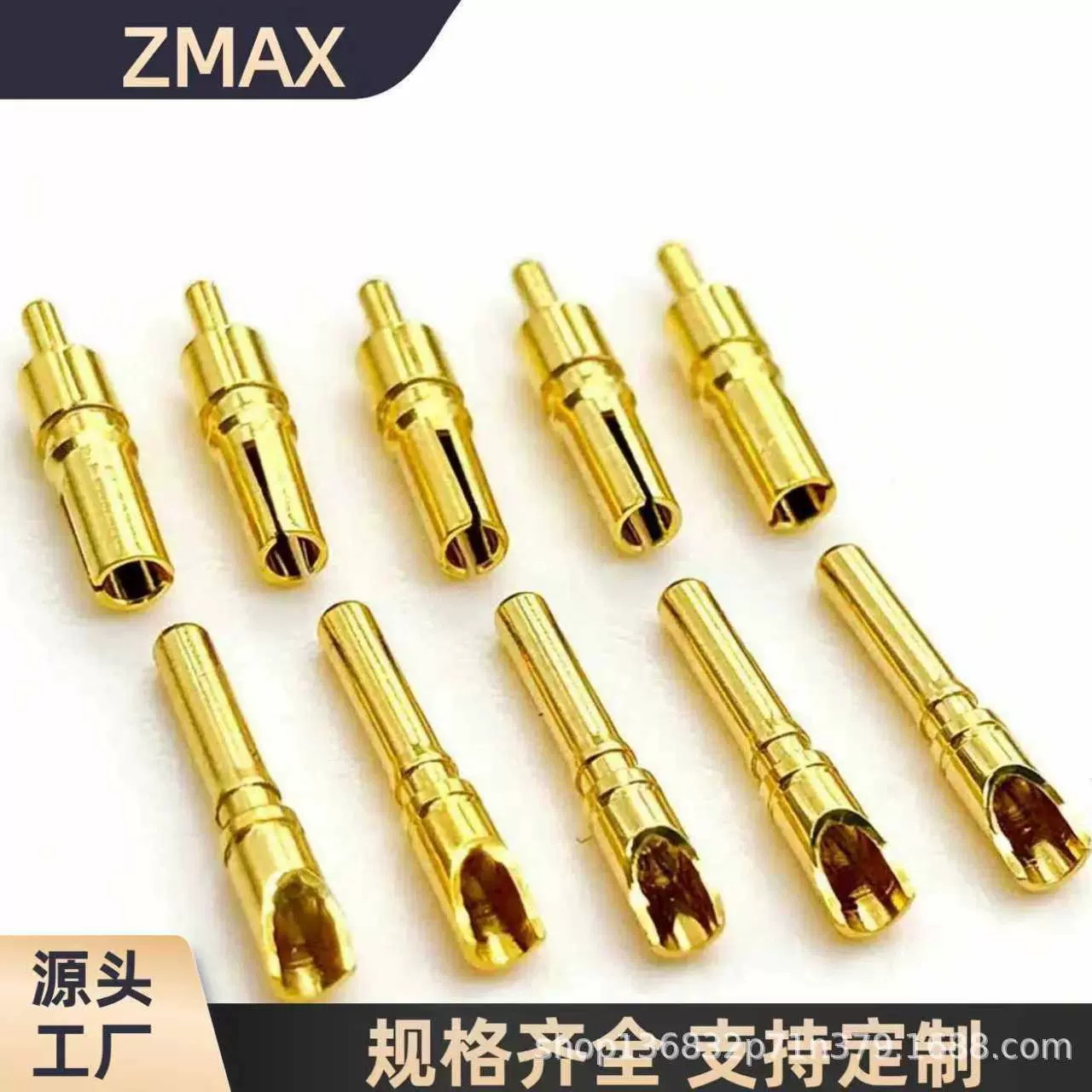 100台数控车床加工连接器插针插孔医疗插针插孔数控加工件