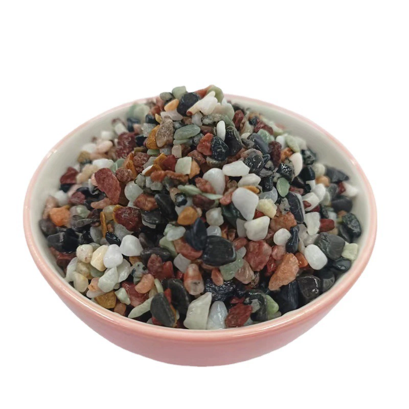 Большое количество оптовых цветных промыванных Водой Каменная поверхность выстиранная каменная поверхность вымощена глиняным Камнем Камень украшения здания пейзаж