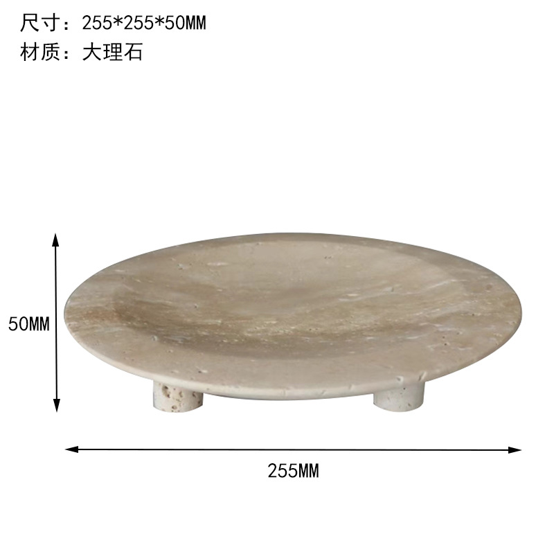 Mei leopardo retrógrado viento silencioso mármol decoración de geometría modelo de casa garra de pollo decoración de paleta de mármol