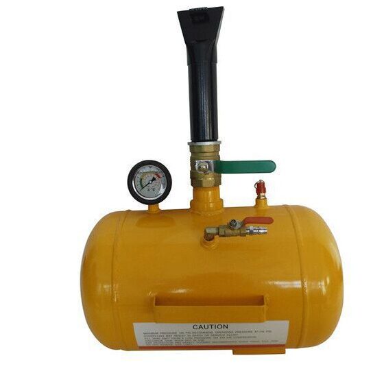 Tire burst high pressure inflatable cylinder air tank tire sealer 3mm thick pulse valve type