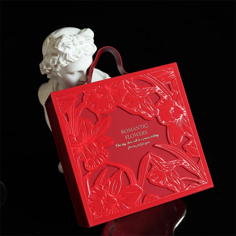 2025 nueva caja de regalo de cumpleaños, caja de regalo de mano, caja de regalo de bodas, caja de compromiso, caja de dulces, caja de regalo de mano