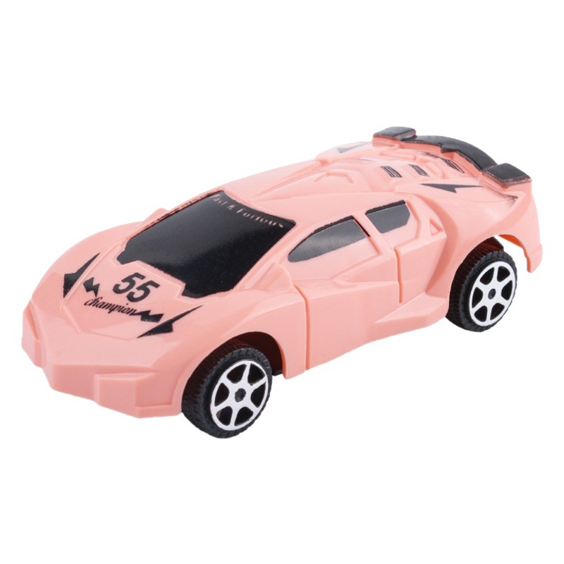 Juguete para niños Tire hacia atrás mini coche de juguete cuatro coches deportivos de simulación de cuatro colores Niño modelo de coche puesto al por mayor