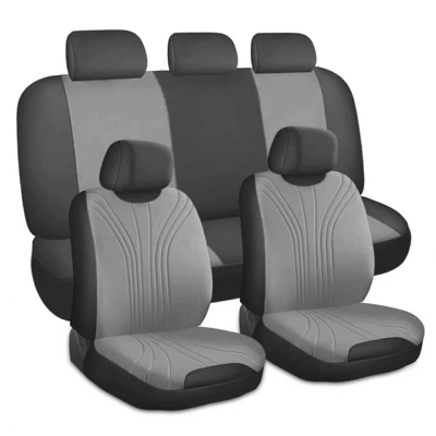 Universal seat cover — Temu Meike Duo Russia - dark-gray-2-piece-set-single-seat