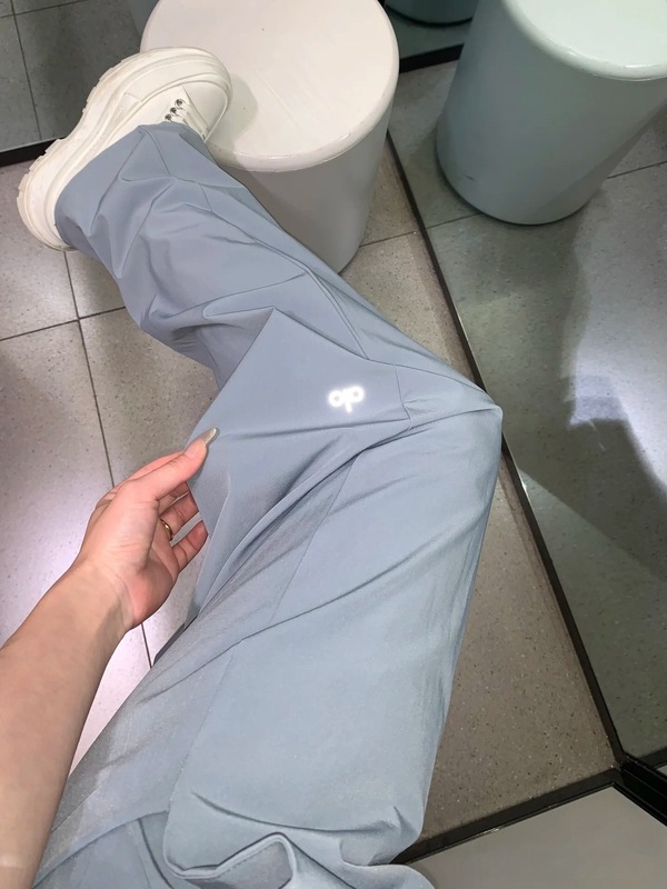 高バージョン aYS Up ストレート速乾パンツ デイリーヨガパンツ カジュアル 通勤 レディース ゆったり 多用途 軽くて通気性 夏|undefined