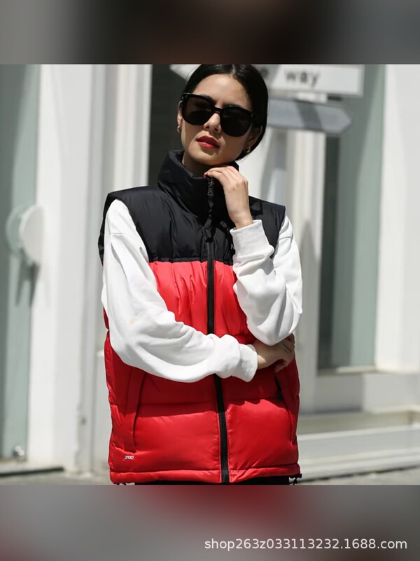 Putian North Face 1996 down Vest Similar Model Us Version Tnf700 Puffy Embroidered Warm Vest