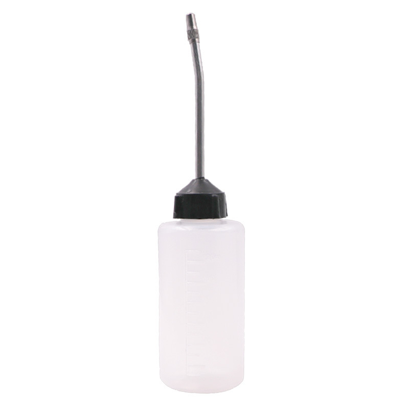 Máquina de coser doméstica botella de aceite de plástico punta punta botella de aceite herramienta cargador de aceite botella de aceite vacía