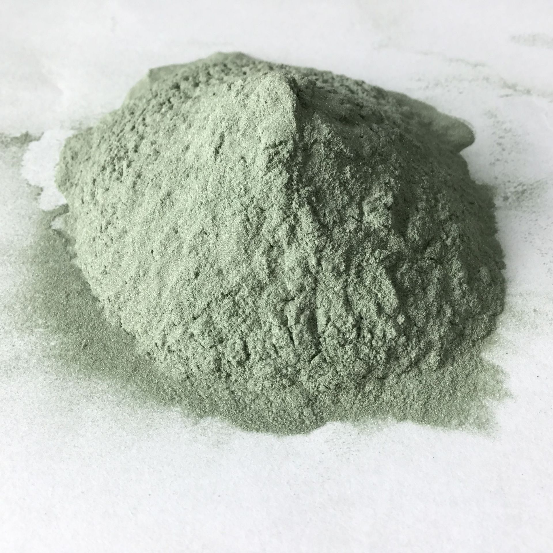 球磨绿碳化硅粉10微米15微米光学元件波片窗口片滤光片晶体研磨粉