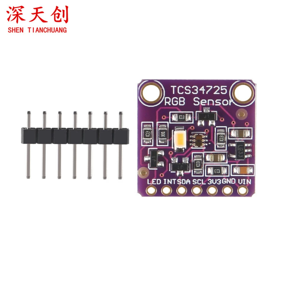 TCS34725 Цветовой датчик Color Sensor RGB модуль платы разработки