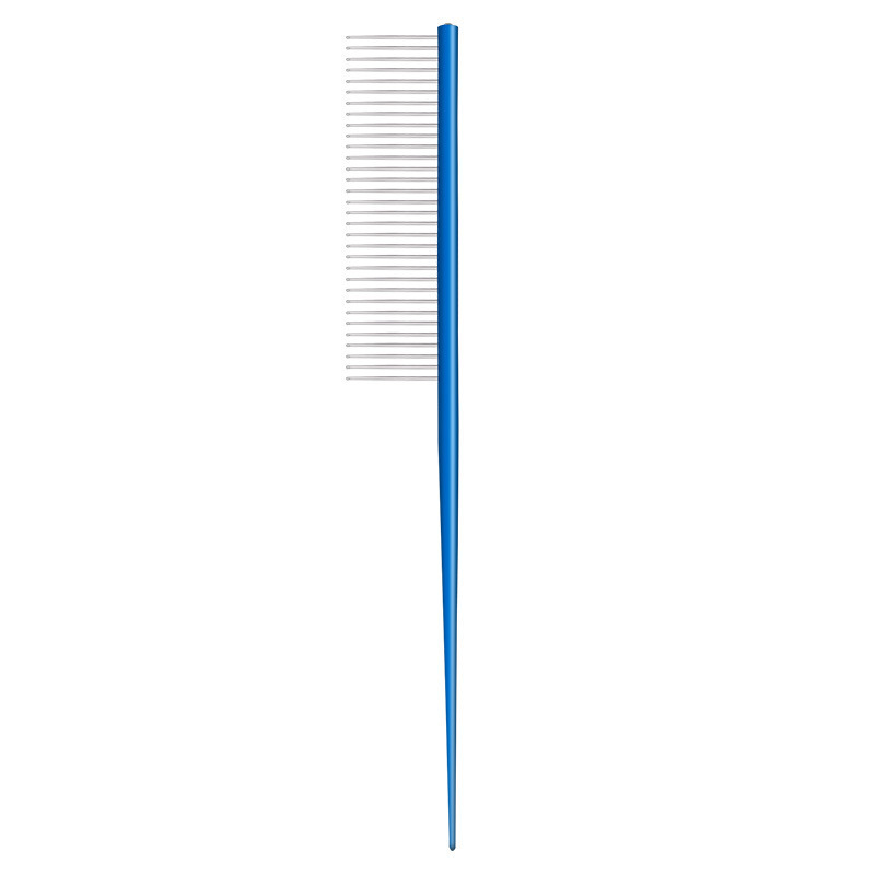 파란색 얇은 치아 둥근 손잡이 (opp)
