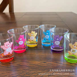 跨境独立站热销 Swear Bears Shot Glasses 一口杯酒具玻璃杯套装