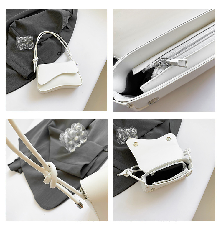 Underarm bag for women, new autumn 2024 fashion and niche design, single-shoulder crossbody bag, stylish and relaxed small square bag undefined