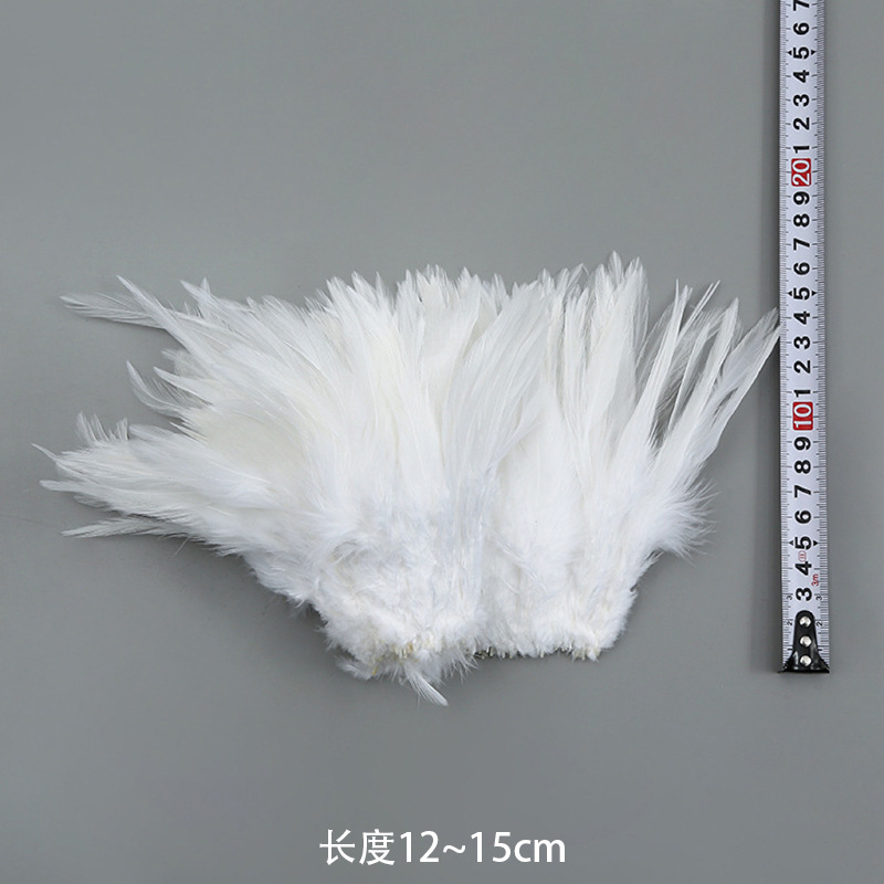 5-6inch 화이트 팁 실크 타이