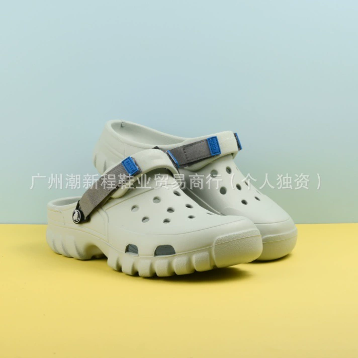 Европейские Crocs Croors, летняя обувь с толстой подошвой, мужская повседневная обувь outdoor Croger